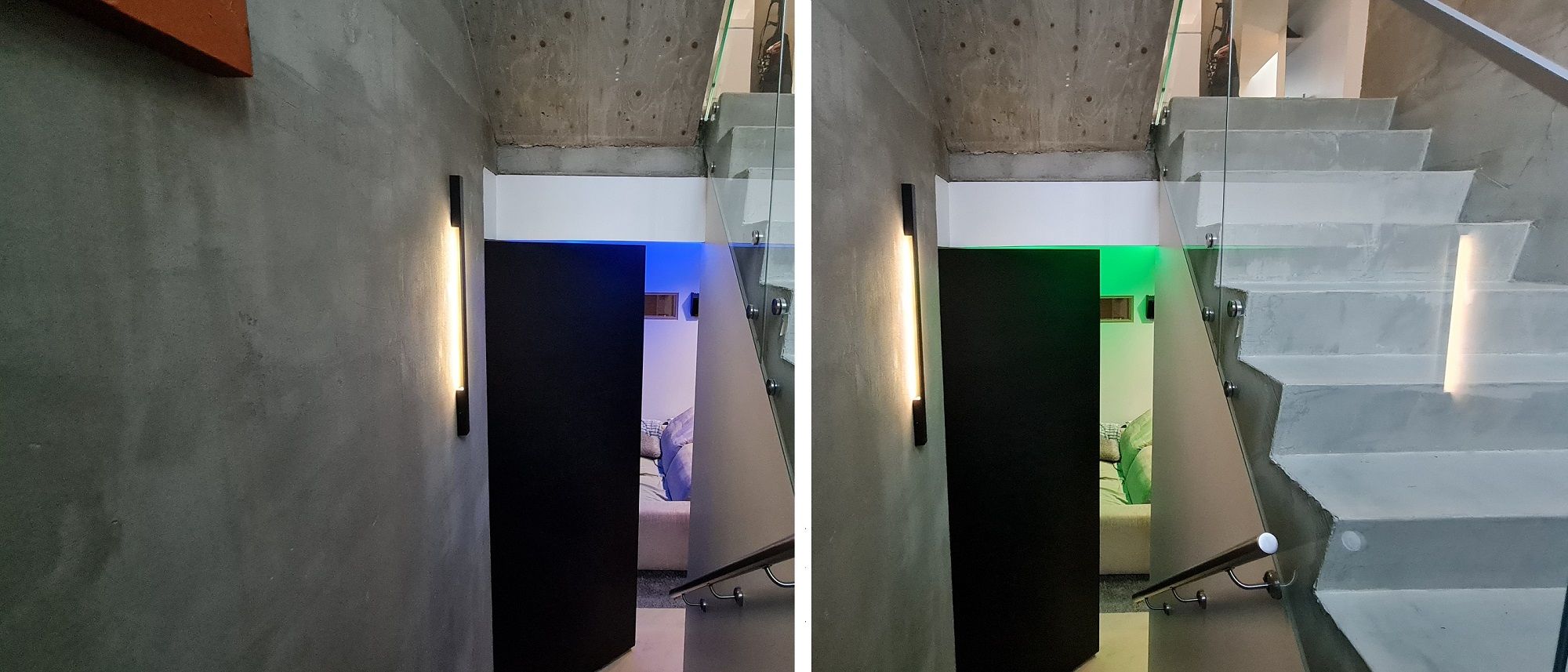 Scale per home theatre - Luci colorate RGB